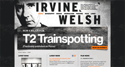 Desktop Screenshot of irvinewelsh.net